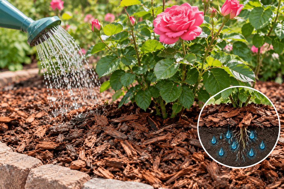 Use Mulch to Help the Soil Hold Moisture
