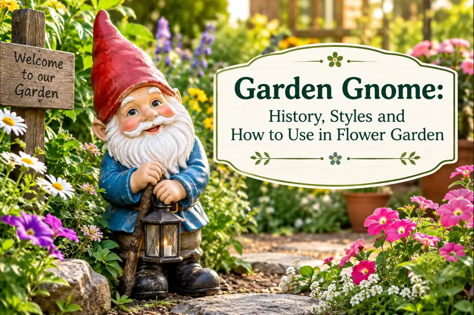 Garden Gnome: History, Styles and How to Use in Flower Garden