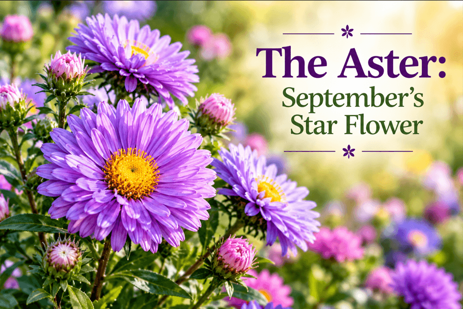 The Aster: September’s Star Flower